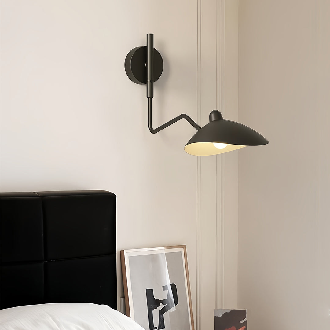 Swing Arm Wall Light Contemporary Industrial wide-spectrum Lamp