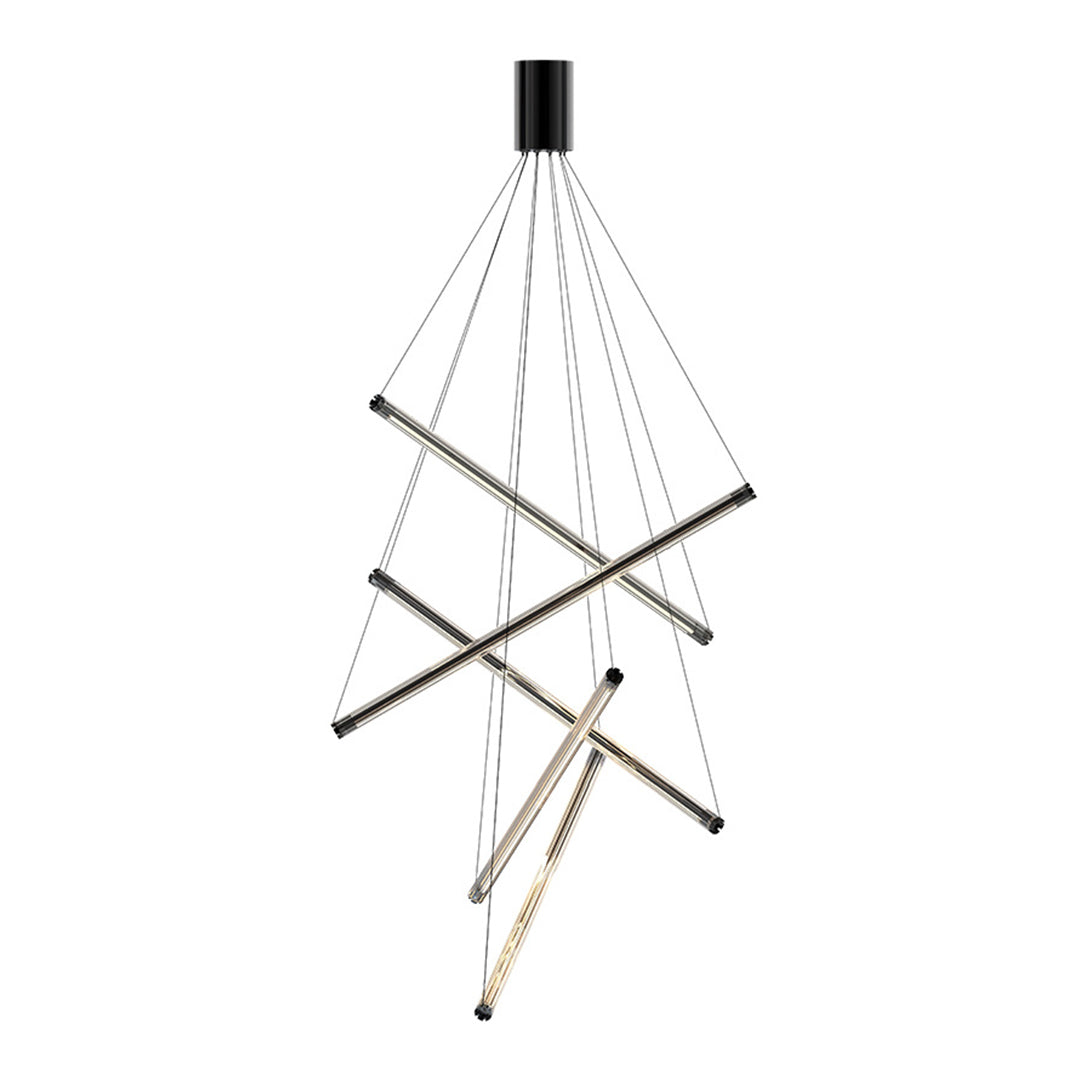 LED Linear Chandelier Nordic Minimalist Lighting