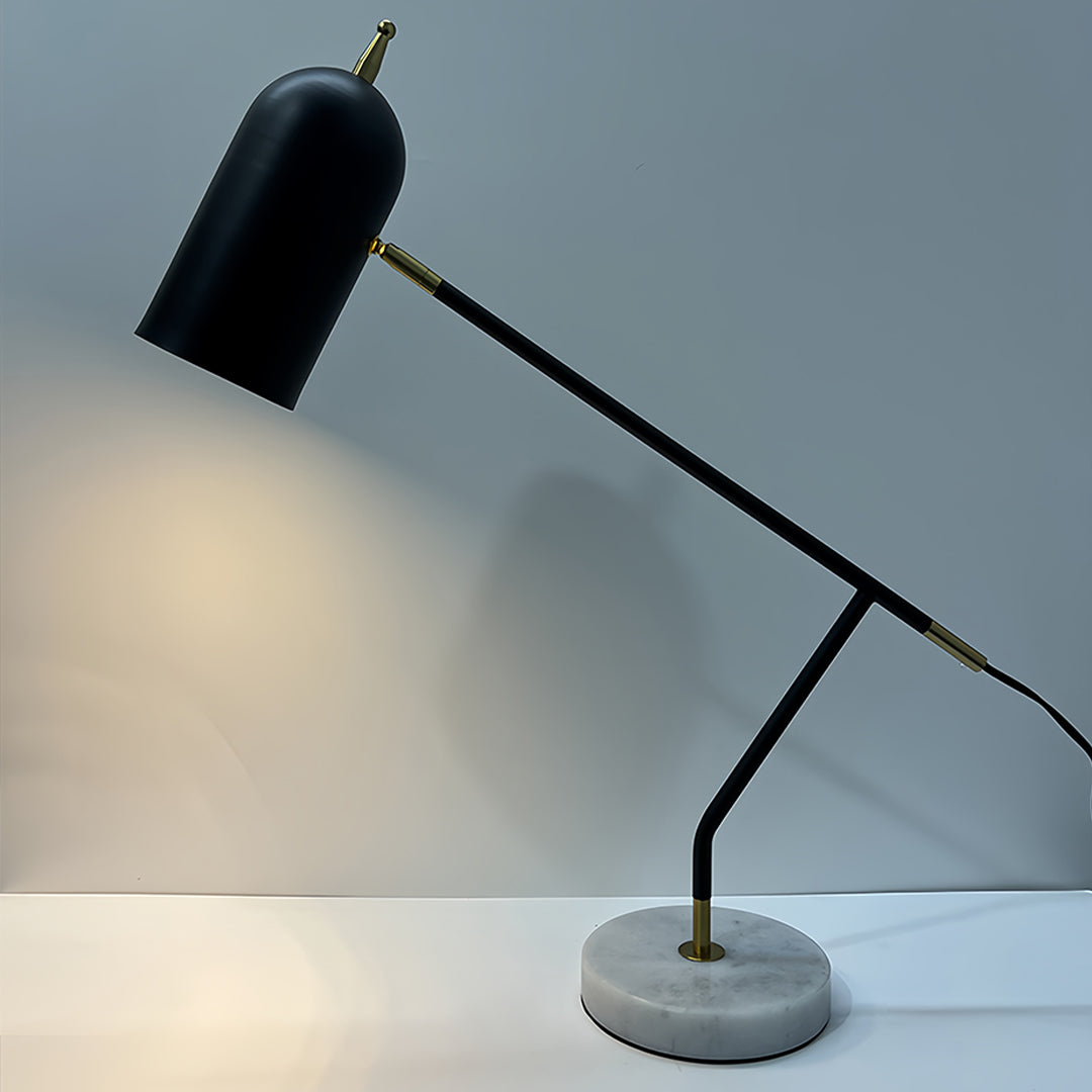 Black Desk Lamps Modern Minimalist Elegant Office Marble Reading Lamp