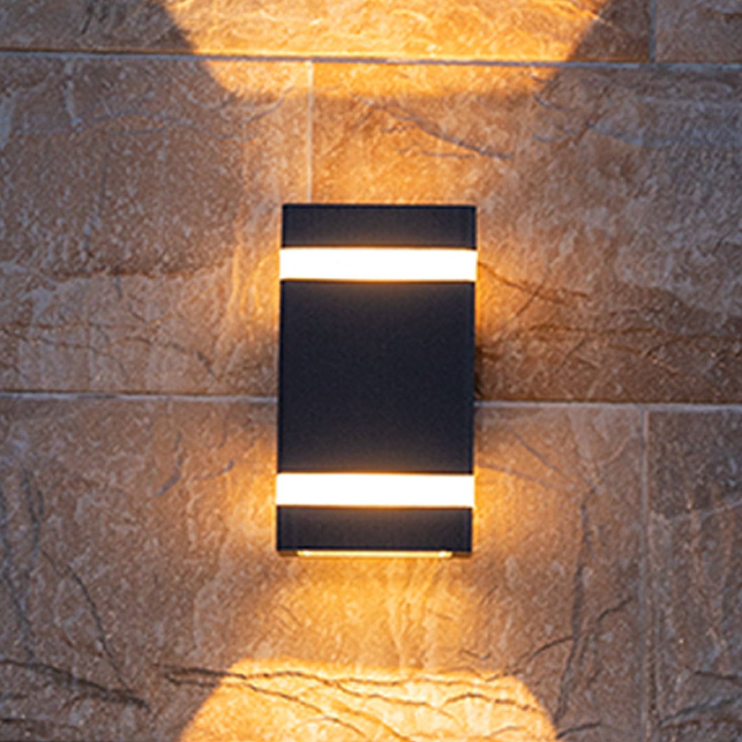 Die-cast Aluminum Garden Wall Lights Modern Industrial IP65 Facade Lights