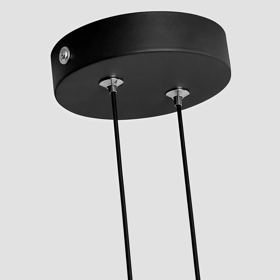 Black Geometric Pendant Light LED Modern Ceiling Light