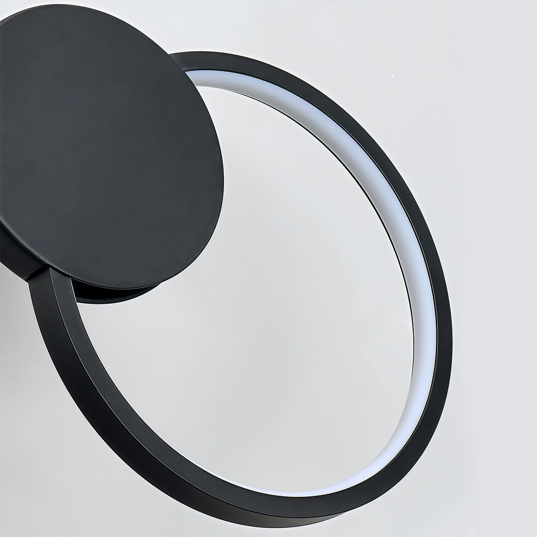 Black Geometric Pendant Light LED Modern Ceiling Light