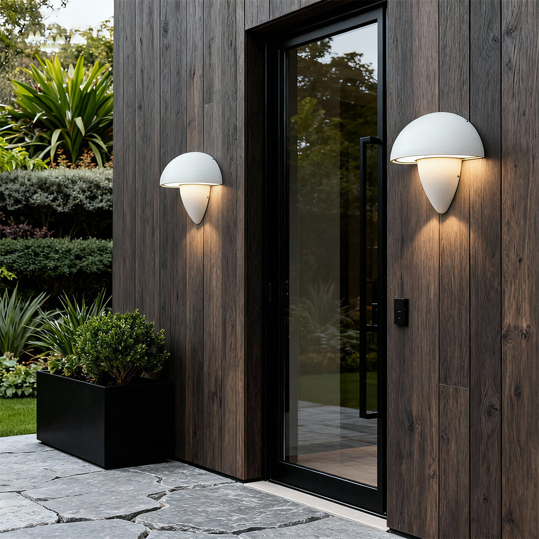 Mushroom Wall Light Simple Waterproof Creative LED Light