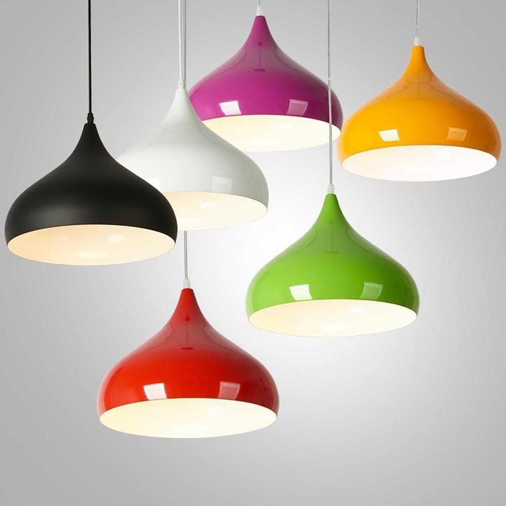 9 inch Incandescent Metal Dome Bowl Black Pendant Light Fixtures