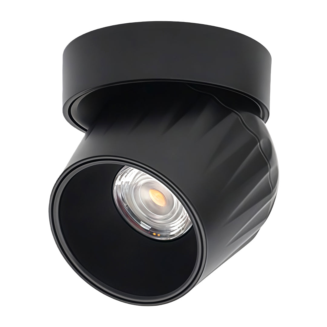 Rotating Spotlight Anti-Glare COB Surface Mount Aluminum Light
