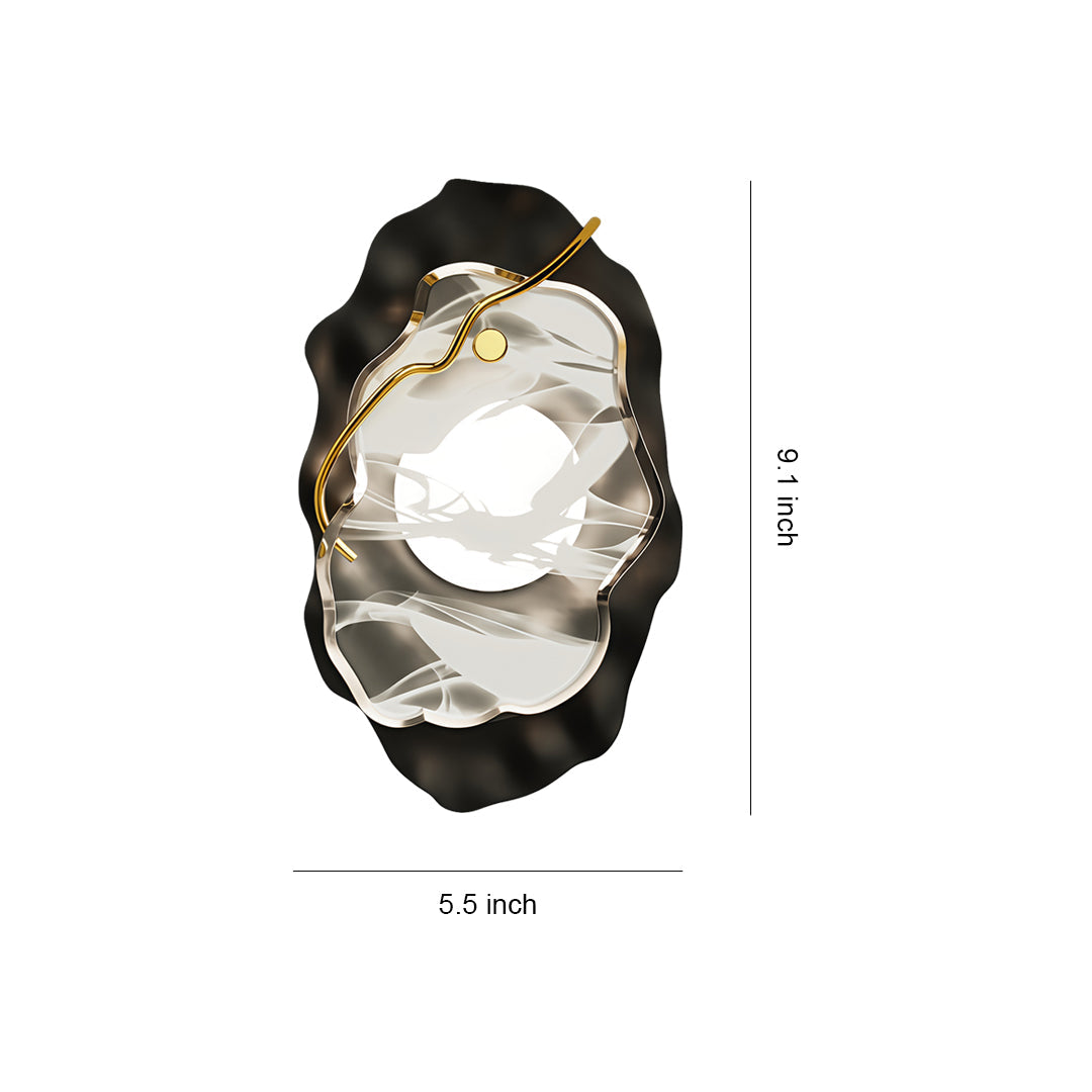Black Wall Light wide-spectrum LED Indoor Decorative Lamp