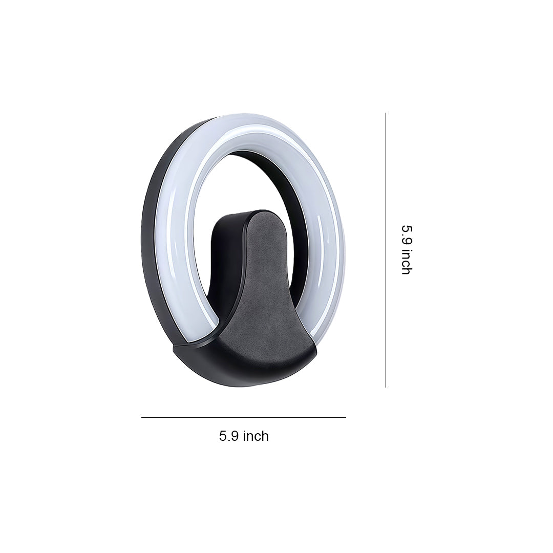 Black Wall Sconce Light LED Outdoor Personality Light