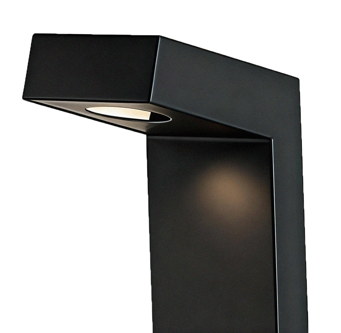 Bollard Path Light Modern Black Aluminum Waterproof Light
