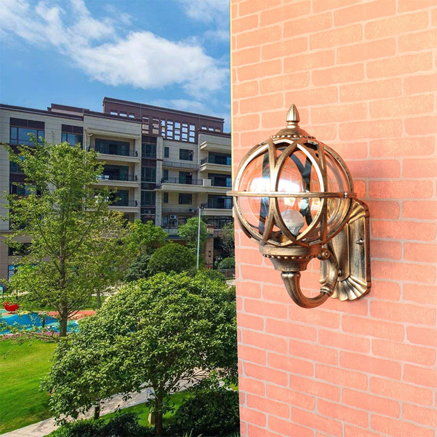 Outdoor House Sconces Waterproof Cast Aluminum European Style