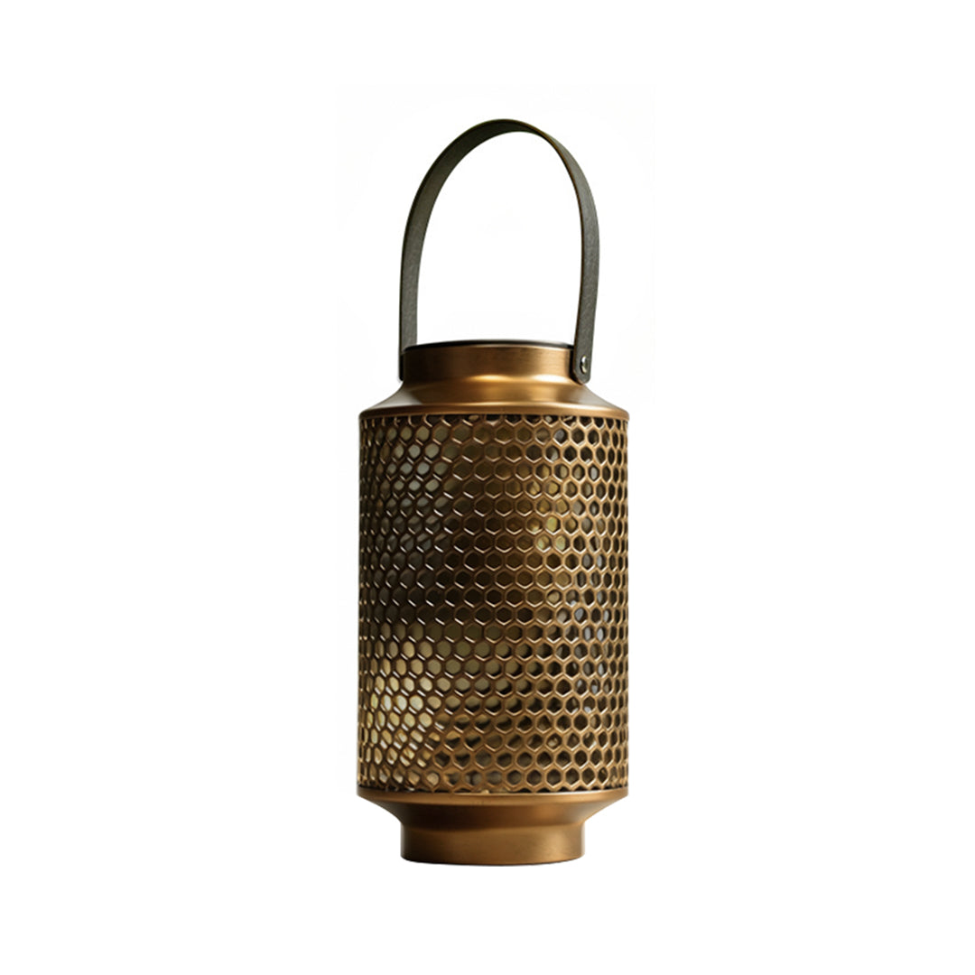 Portable Solar Lantern Retro Iron Art Ambience Light