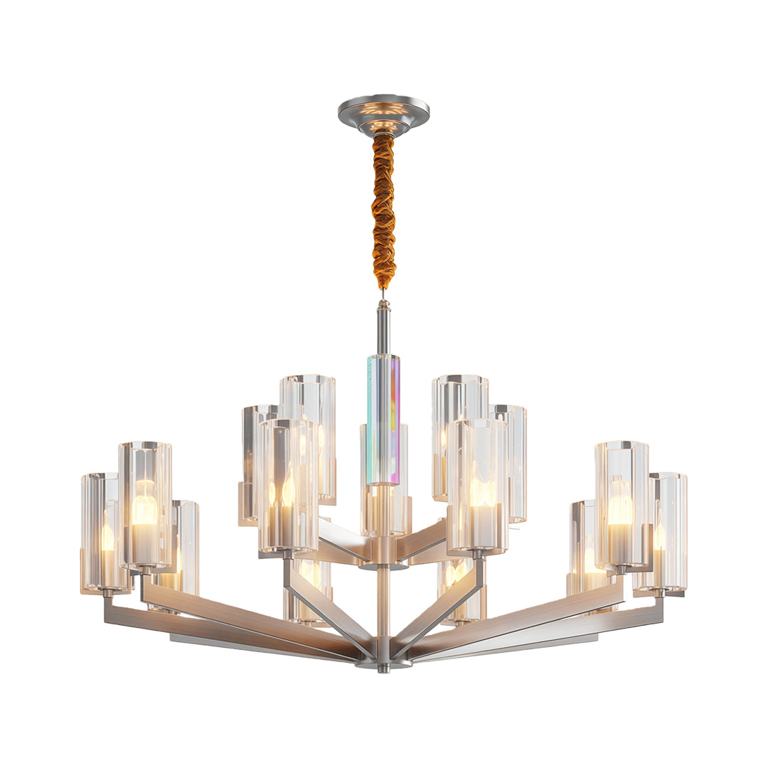 Candle Chandeliers American-Style Luxury Ceiling Light