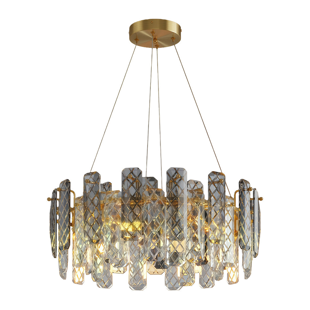 Contemporary Crystal Chandeliers LED Ceiling Light