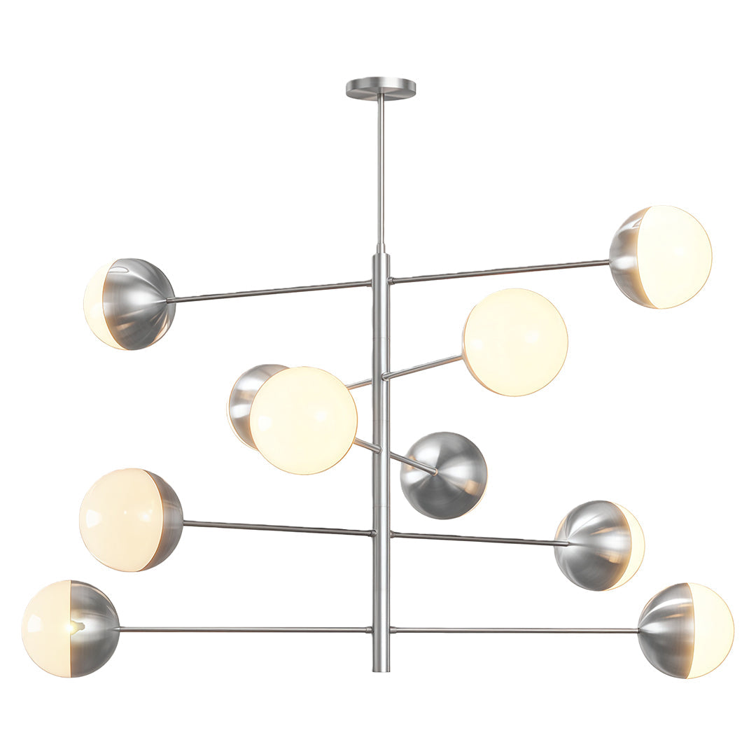 Globe Light Chandelier Modern Solid Copper Ceiling Light
