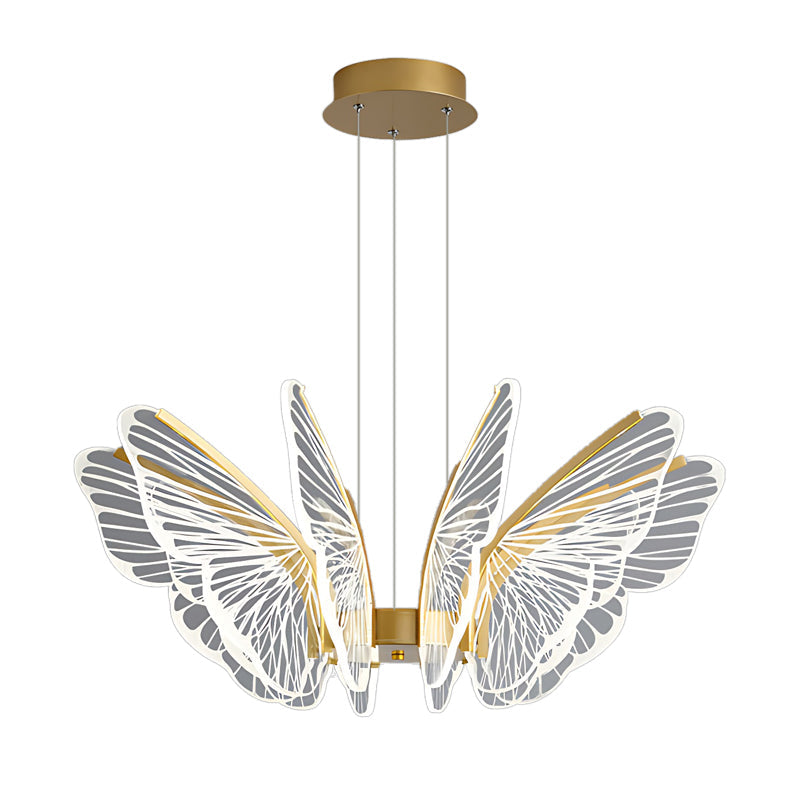 Butterfly Pendant Light Dimming Modern Ceiling Light