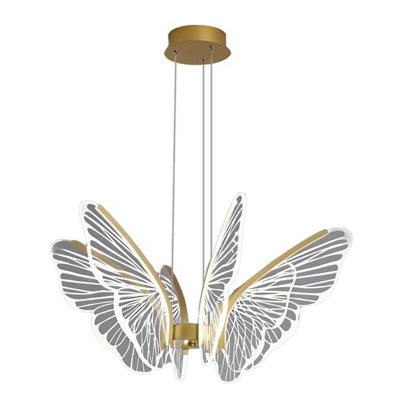 Butterfly Pendant Light Dimming Modern Ceiling Light
