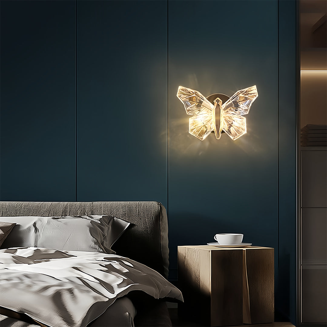 Butterfly Wall Light Elegant Decorative Wall Sconce