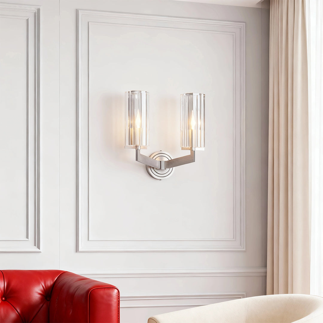Decorative Wall Sconce Candle Minimalist Copper Lamp