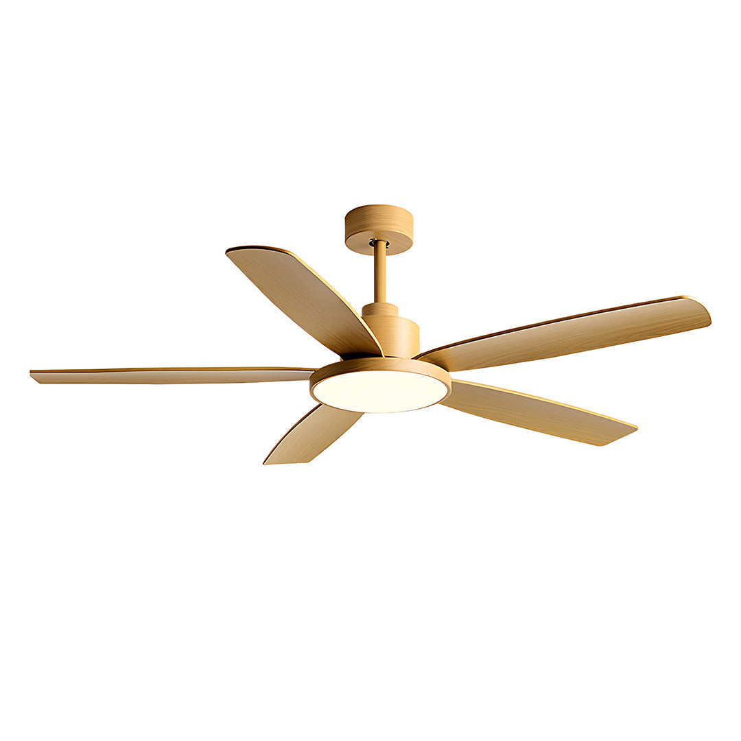 Ceiling Fans with 5 Lights Nordic Style Chandelier Look Fan Lamp