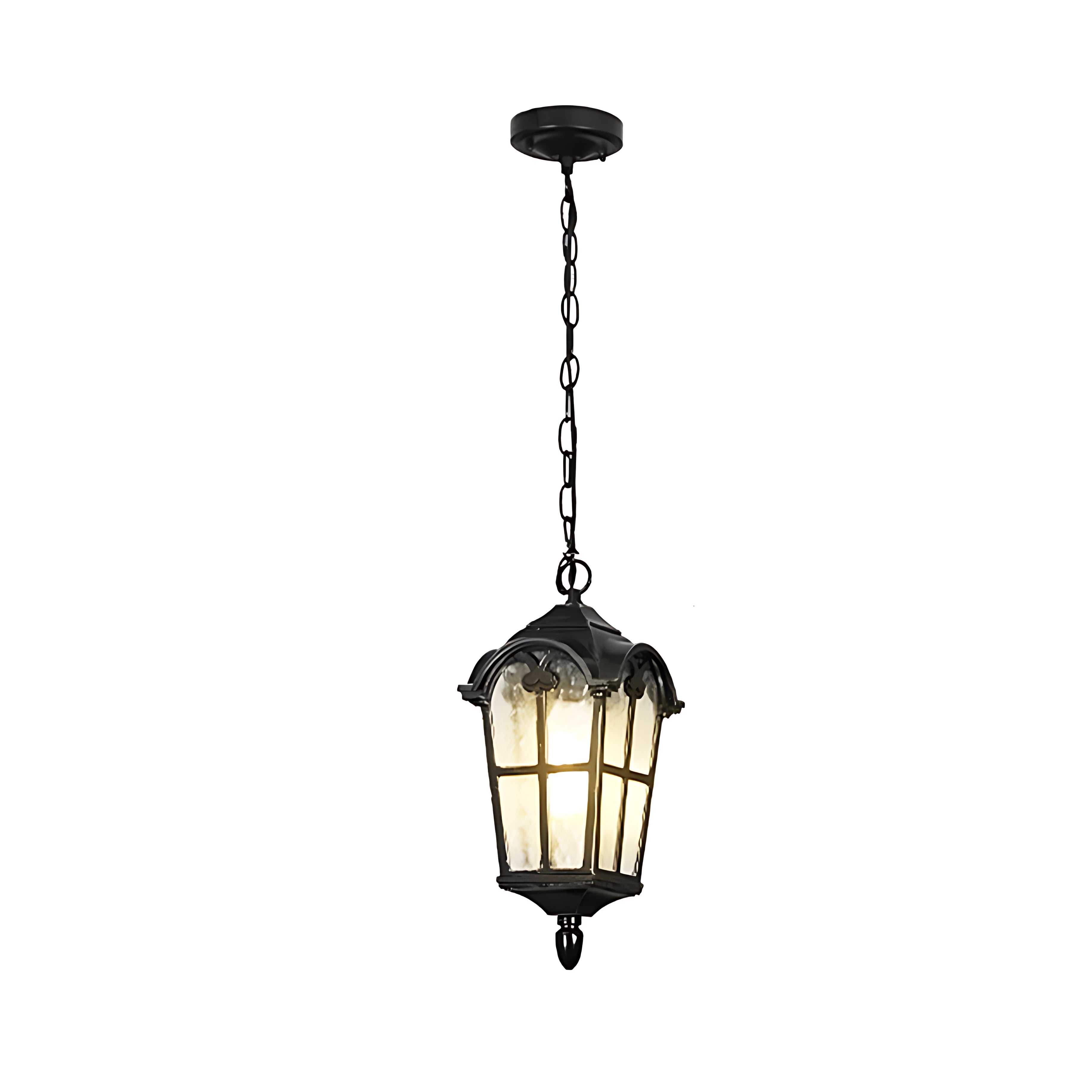 Waterproof Outdoor Ceiling Porch Light Cast Aluminum American Style