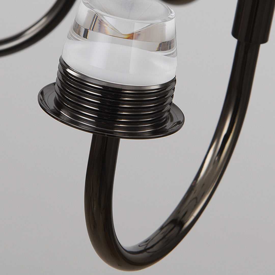 Branch LED Suspension Chandelier American Modern Glass Ceiling Lighting