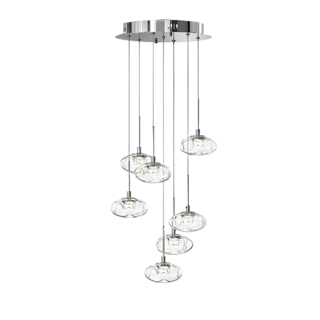 Chandelier For Tall Ceilings Italian Minimalist