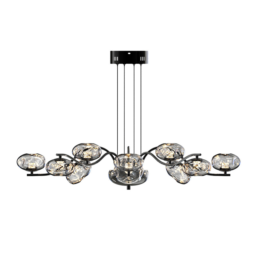 Modern LED Chandelier wide-spectrum Magic Bean Glass Light