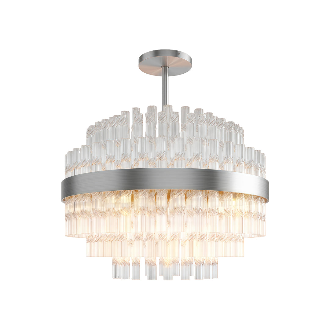 Industrial Modern Chandelier Full Copper Luxury Ceiling Light