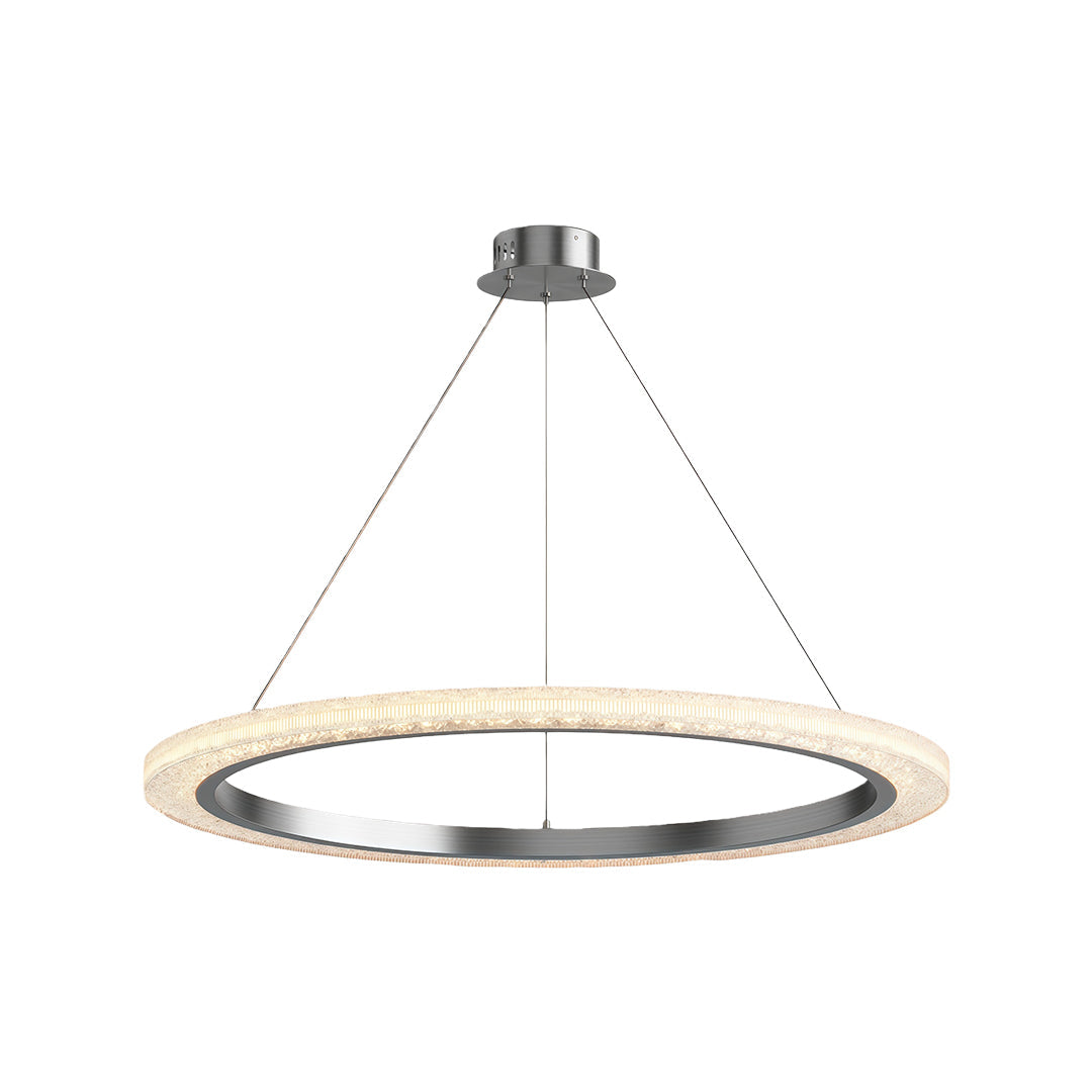 Round Modern Chandelier Minimalist Acrylic Ceiling Light