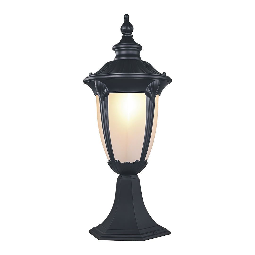 Exterior Pillar Light Traditional Waterproof Aluminum Lamp