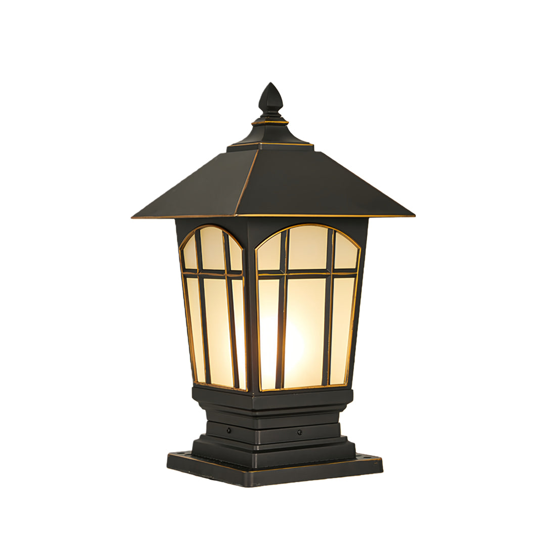 Large Outdoor Pillar Lights European Style Waterproof Light