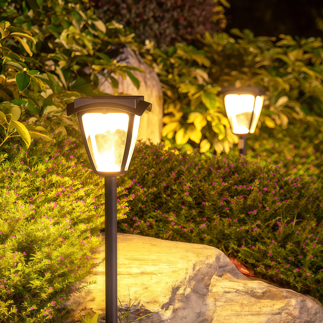 Solar Powered Path Lighting Outdoor Waterproof Light