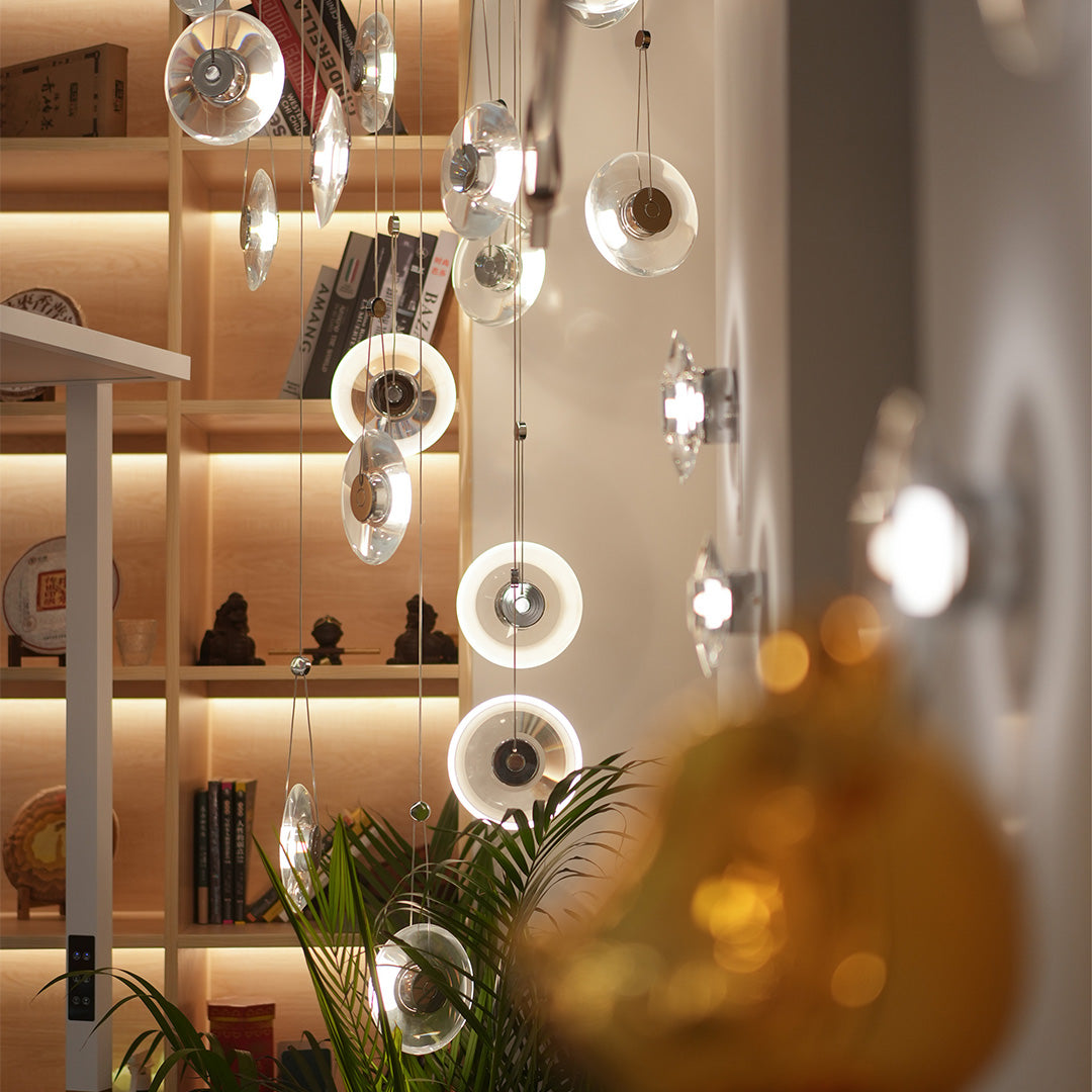 Clear Pendant Light Modern Minimalist Creative Ceiling Light