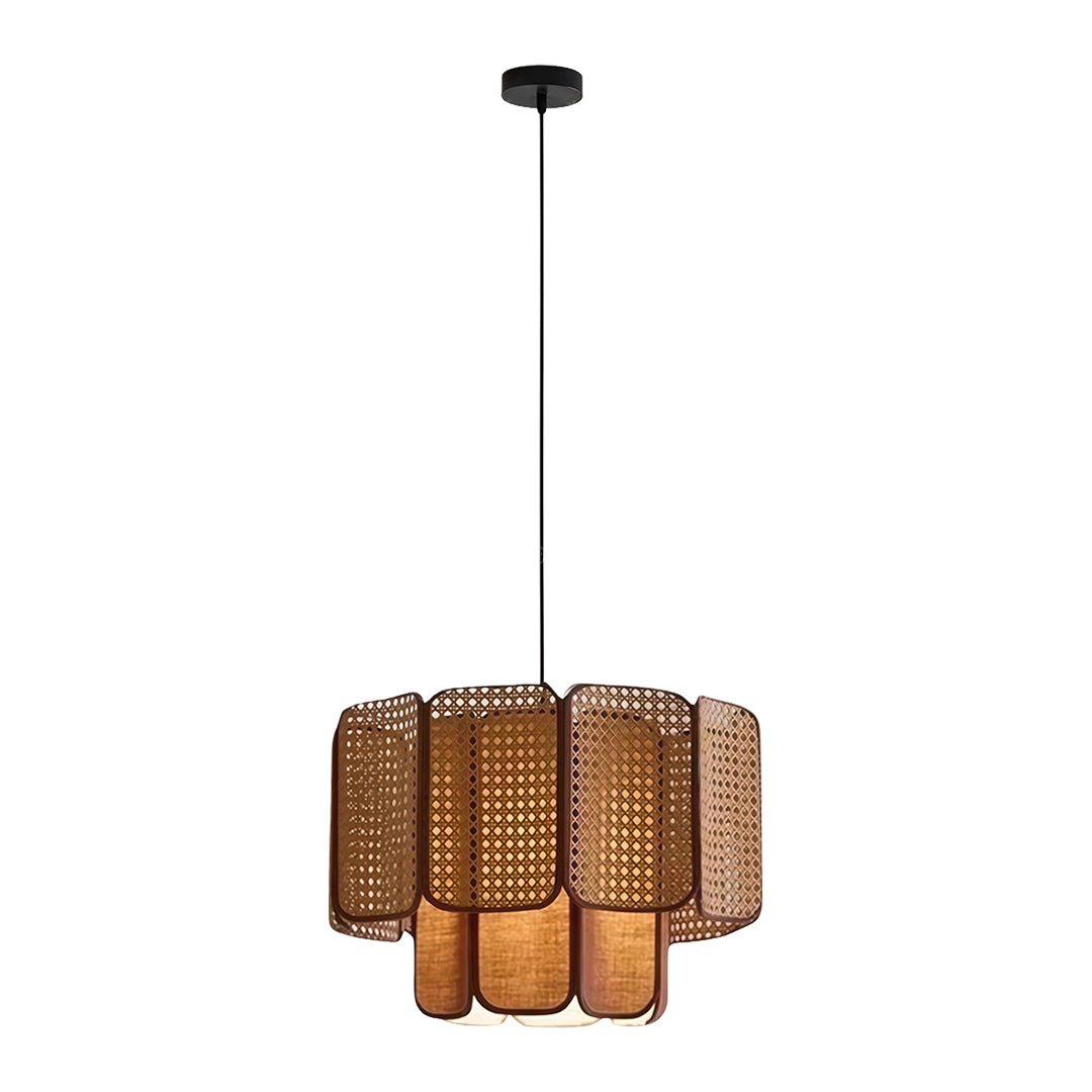 Bamboo Pendant Lights Japanese Zen Rattan Ceiling Light