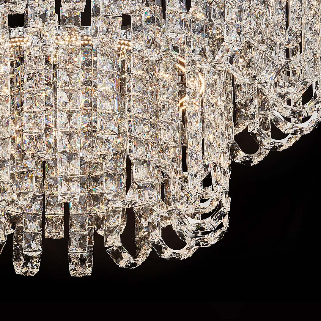 Crystal Chandelier Modern Minimalist Luxury Ceiling Light