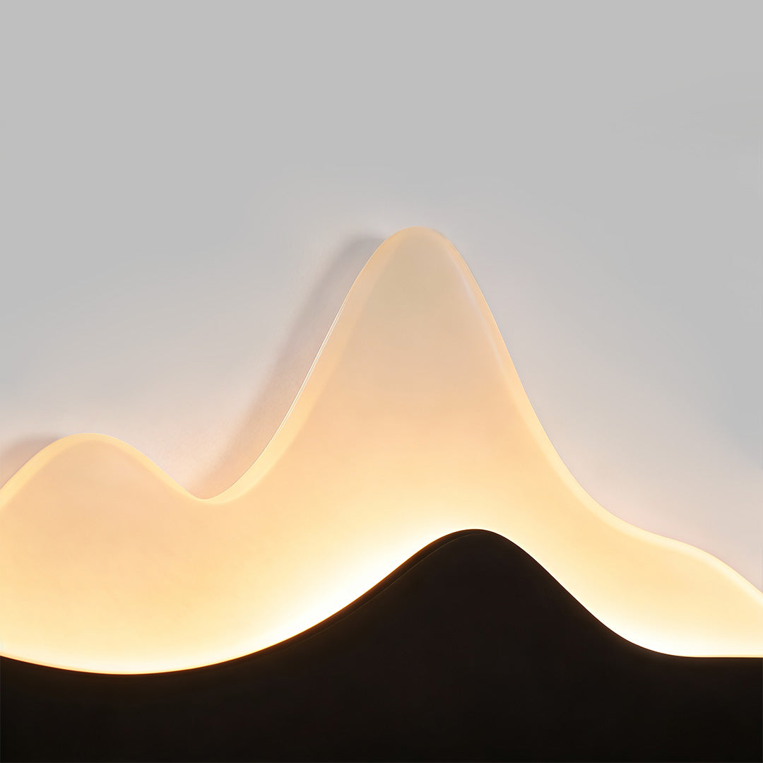 Mountain LED Wall Light Silhouette Creative Outdoor Light