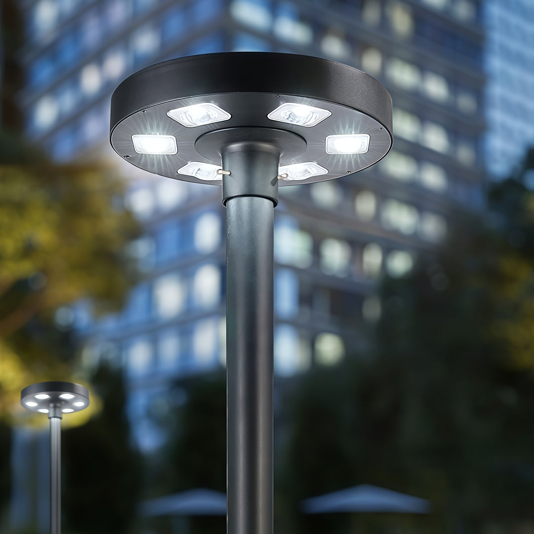 Solar Power Street Lighting Outdoor Garden High Pole Light