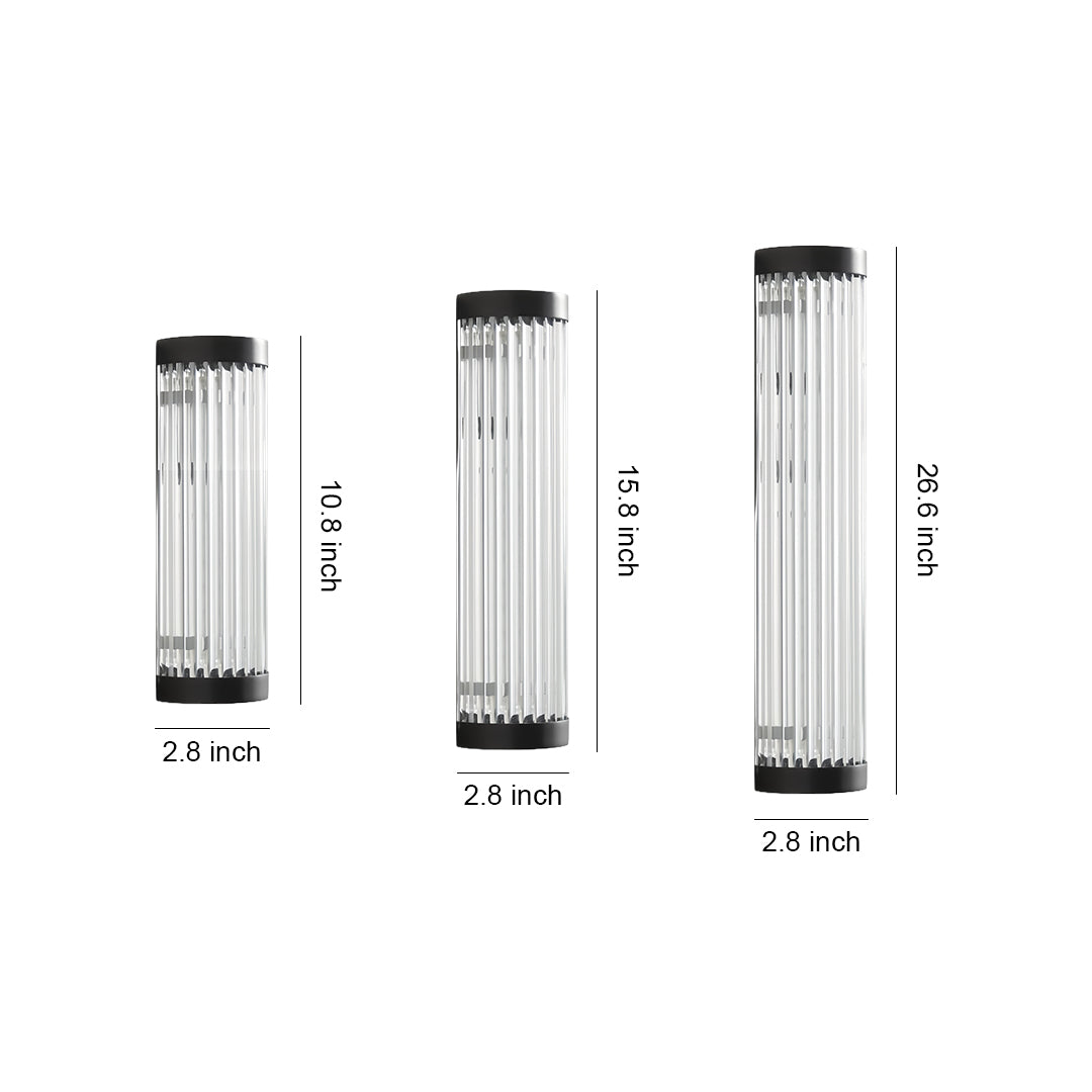 Outdoor Wall Led Light Outdoor Elegant Cylinder Waterproof Garden Lamp