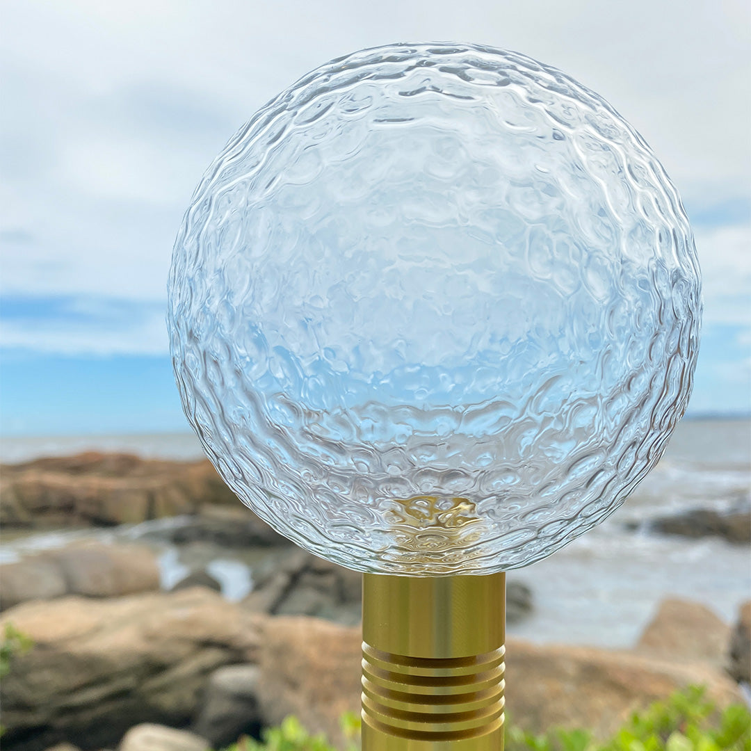 Path Landscape Lighting Outdoor Round Reed Decorative Light