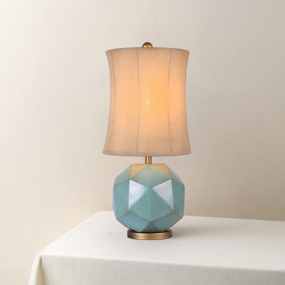 Modern Industrial Table Lamps Stylish Fabric Decorative Objects Light