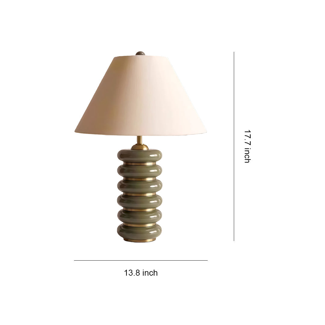 Cloth Table Lamp American Retro Creative Decorative Lamp