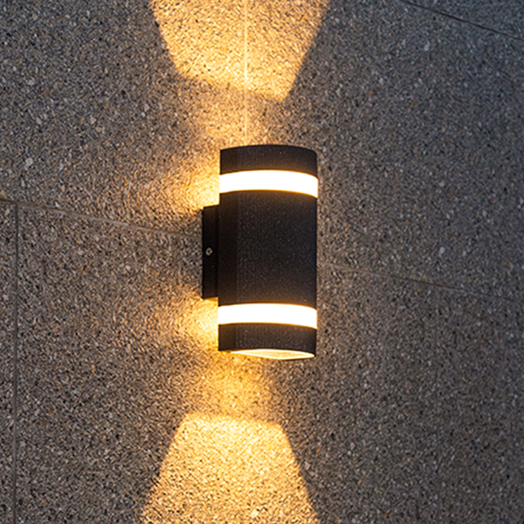 Die-cast Aluminum Garden Wall Lights Modern Industrial IP65 Facade Lights