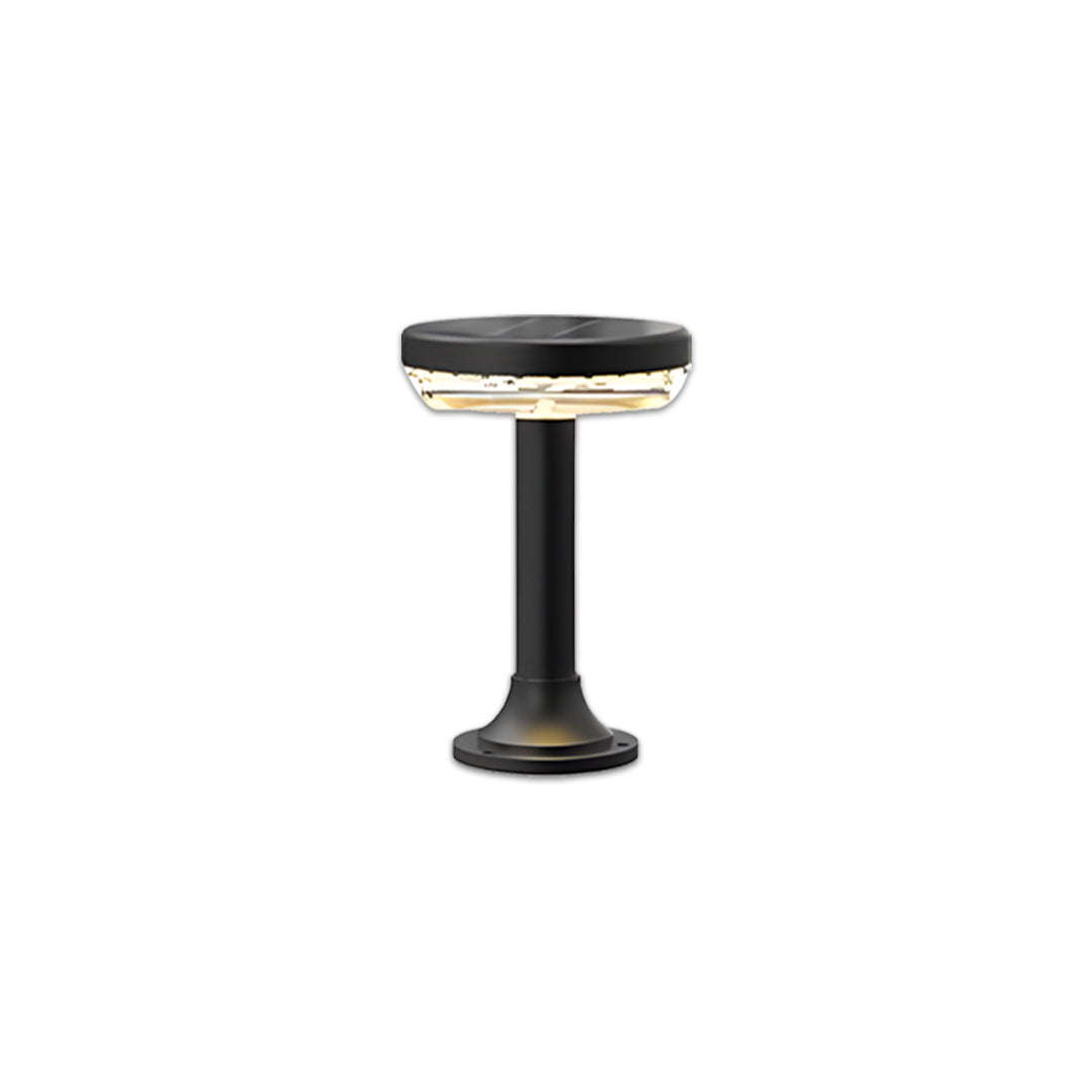 Path Light Solar Outdoor Waterproof Black Mater Light