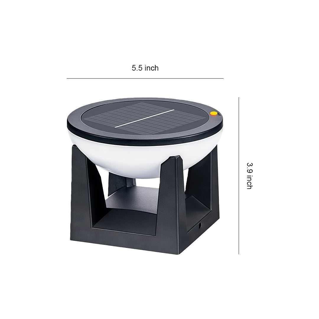Solar Powered Bollard Lights Outdoor Waterproof Courtyard Lamp