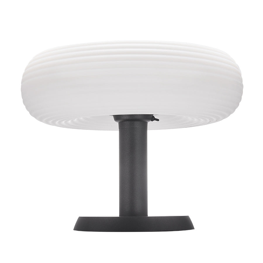 Outdoor Solar Pillar Lights Waterproof Round Landscape