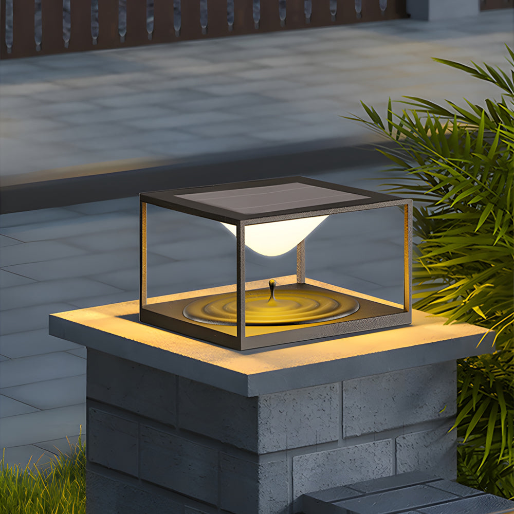 Square Pillar For Post Light Outdoor Waterproof Stainless Steel
