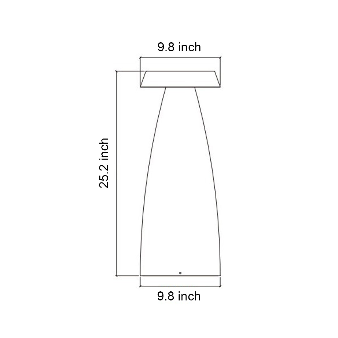 Outdoor LED Path Lights Modern Outdoor Waterproof Park LED Pathway Lights
