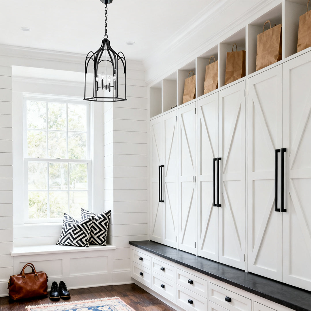Lantern Chandeliers American Industrial Vintage Retro Ceiling Light