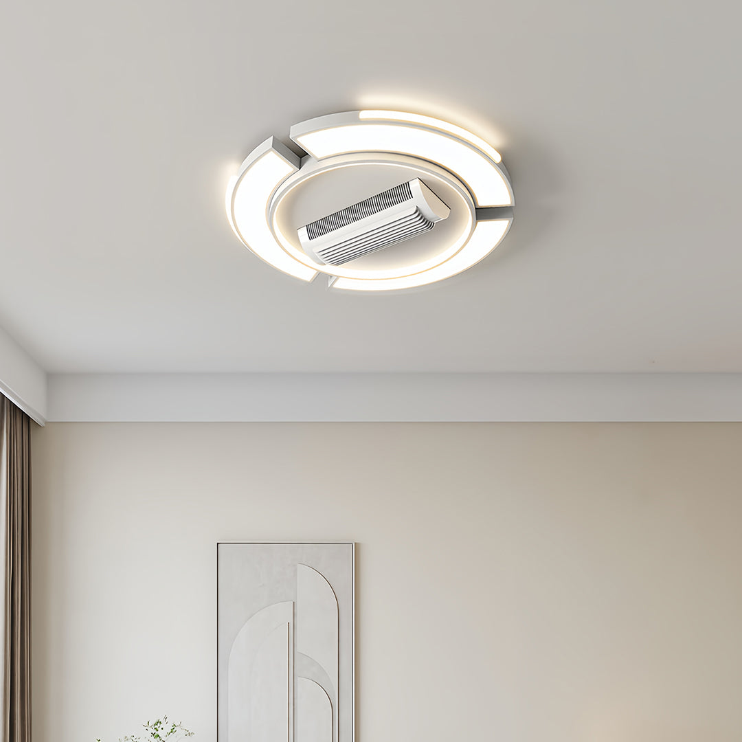 Bladeless Ceiling Fans With Light wide-spectrum LED Fan Lamp