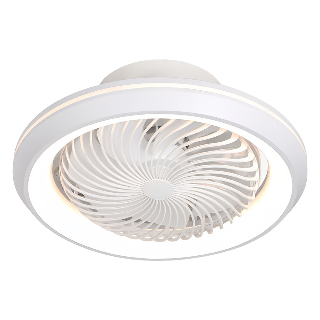 Modern Ceiling Fan with Lights Remote 3-Color Dimmable LED Ceiling Fan
