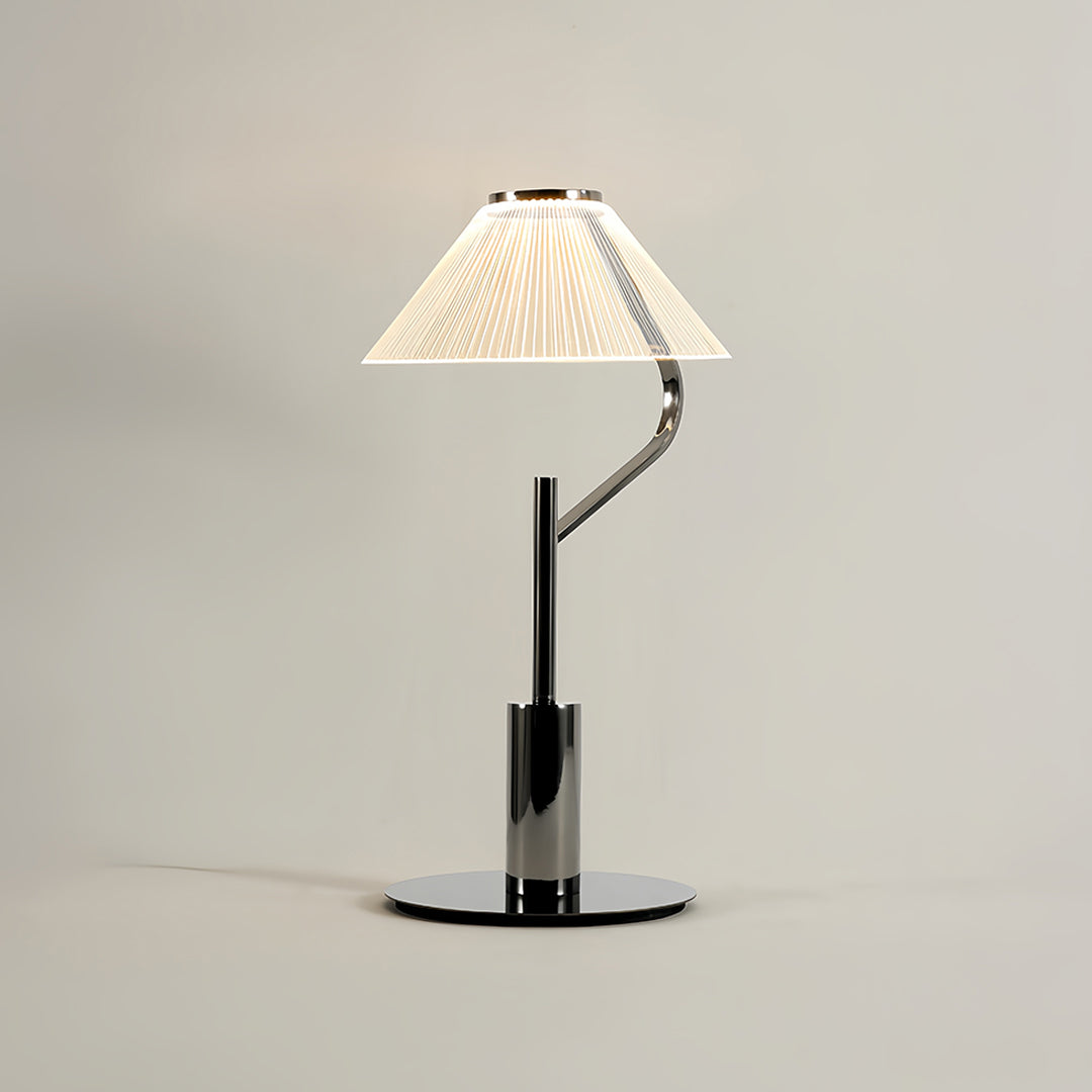 Floor Metal Lamp Elegant Chrome Acrylic Luxury LED Standing Lamp